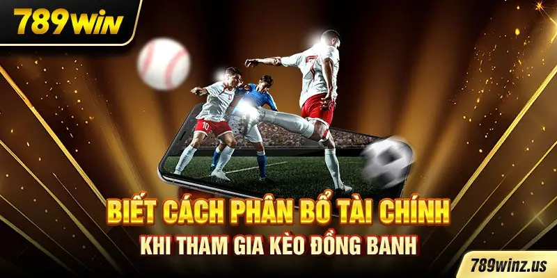 Biết cách phân bổ tài chính khi tham gia kèo đồng banh