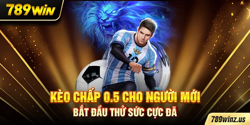 Kèo chấp 0.5 cho người mới bắt đầu thử sức cực đã