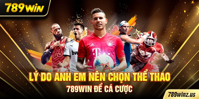 Lý do anh em nên chọn thể thao 789WIN để cá cược