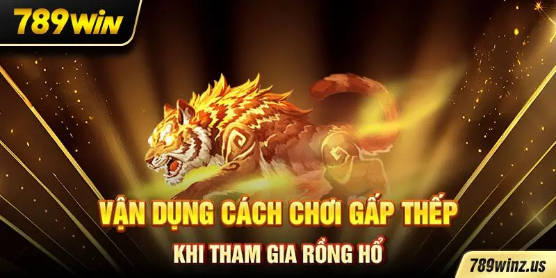 Vận dụng cách chơi gấp thếp khi tham gia Rồng Hổ